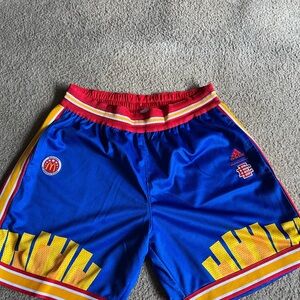 Adidas x Eric Emanuel EE McDonald’s All American Game reverse retro shorts